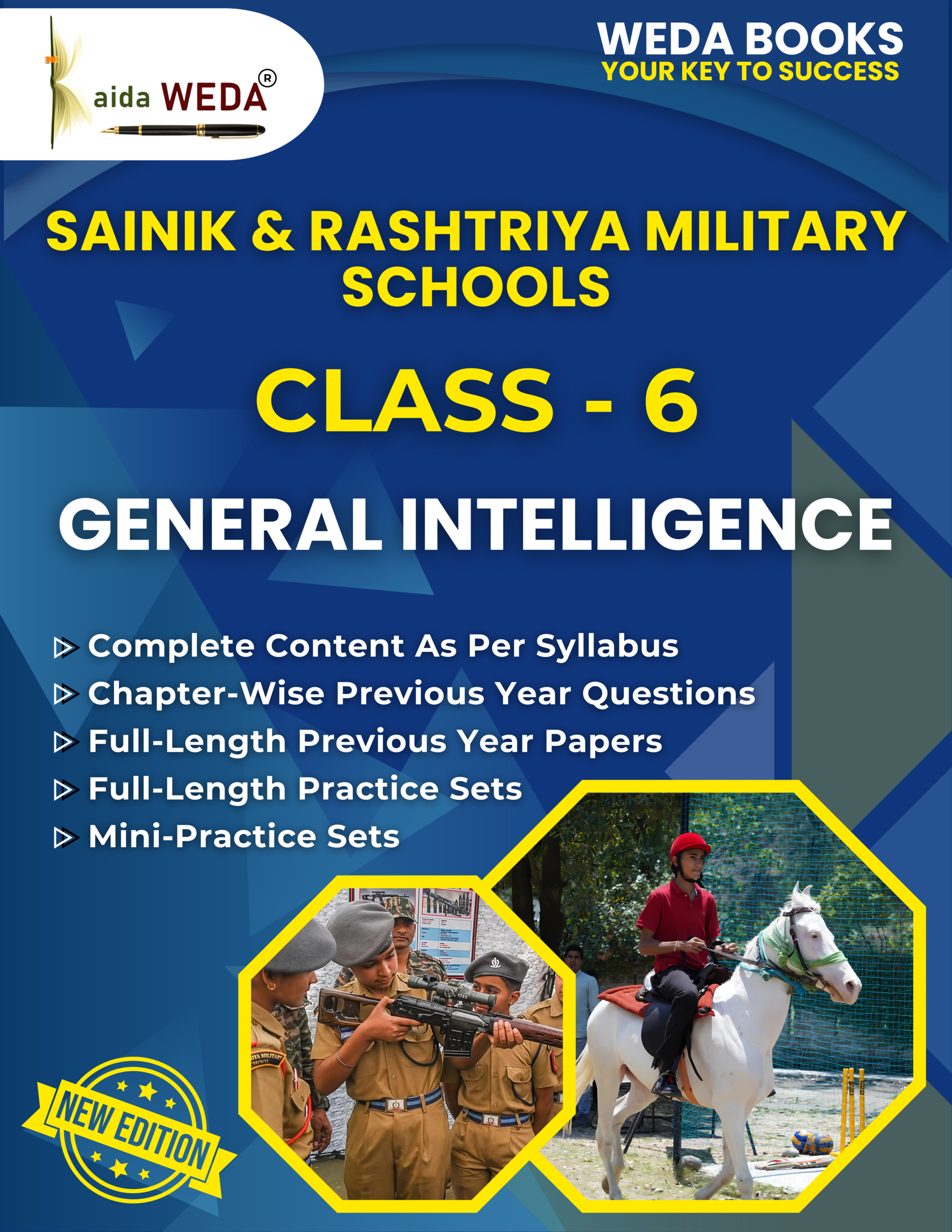 Sainik School & RMS Class 6 – General Intelligence (NEW EDITION)