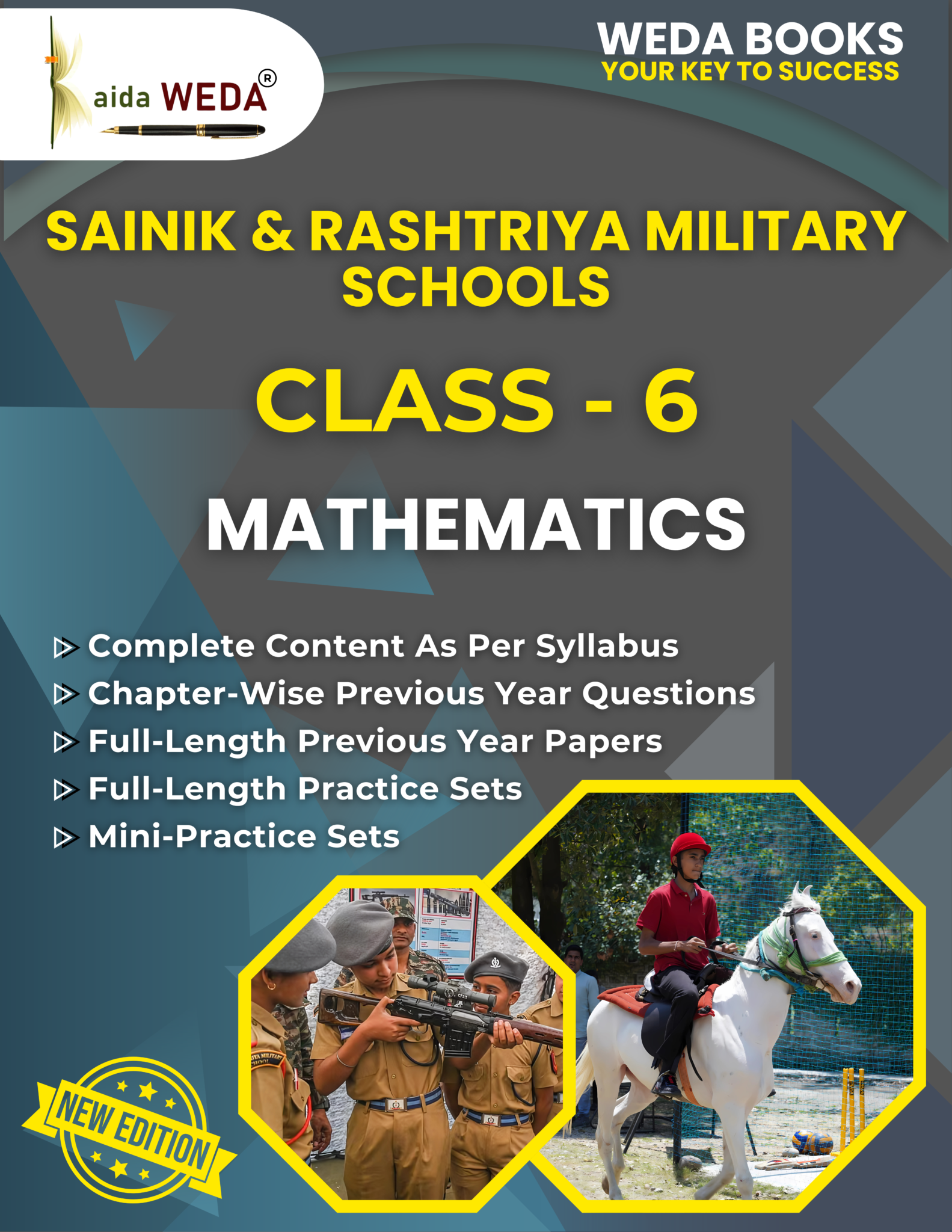 Sainik School & RMS Class 6 – Mathematics (NEW EDITION)