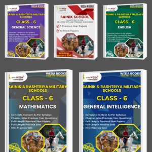 Sainik School & RMS Class 6 – All In One Set (NEW EDITION)